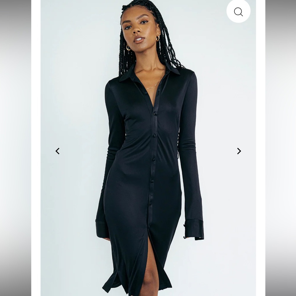 Ciao Lucia Giovanna Dress (Black, Sustainable)